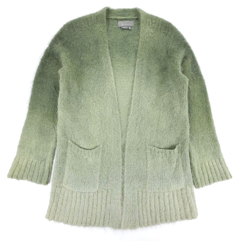 NEW Anthropologie Alpaca Merino Wool Jenee Dip-Dye Ombre Cardigan Boho Lagenlook